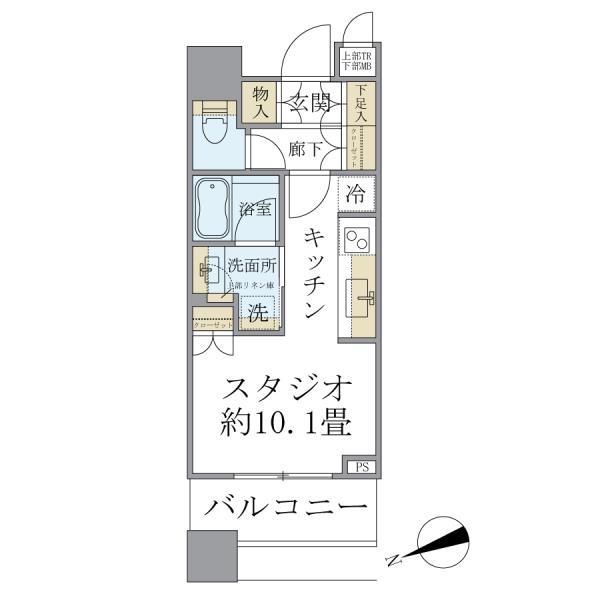 ＢｒｉｌｌｉａＴｏｗｅｒｓ目黒サウスレジデンス 間取り図