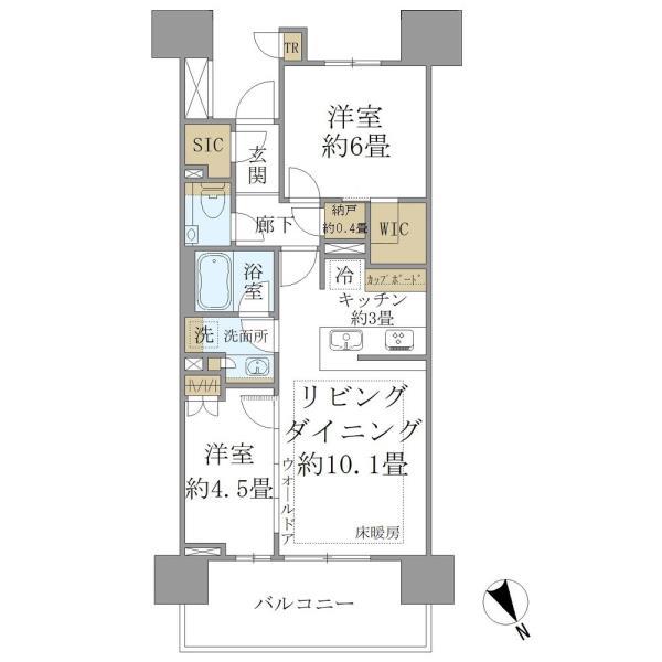 ザ・ガーデンテラス目黒 間取り図