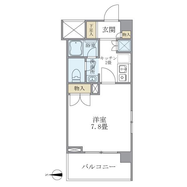 リュミエール三田 間取り図