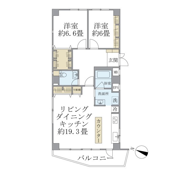 広尾ＧＴビル 間取り図