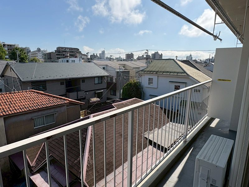 クローバー今川 ベランダ