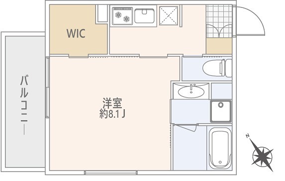 GranDuo下北沢VIII 303号室 間取り
