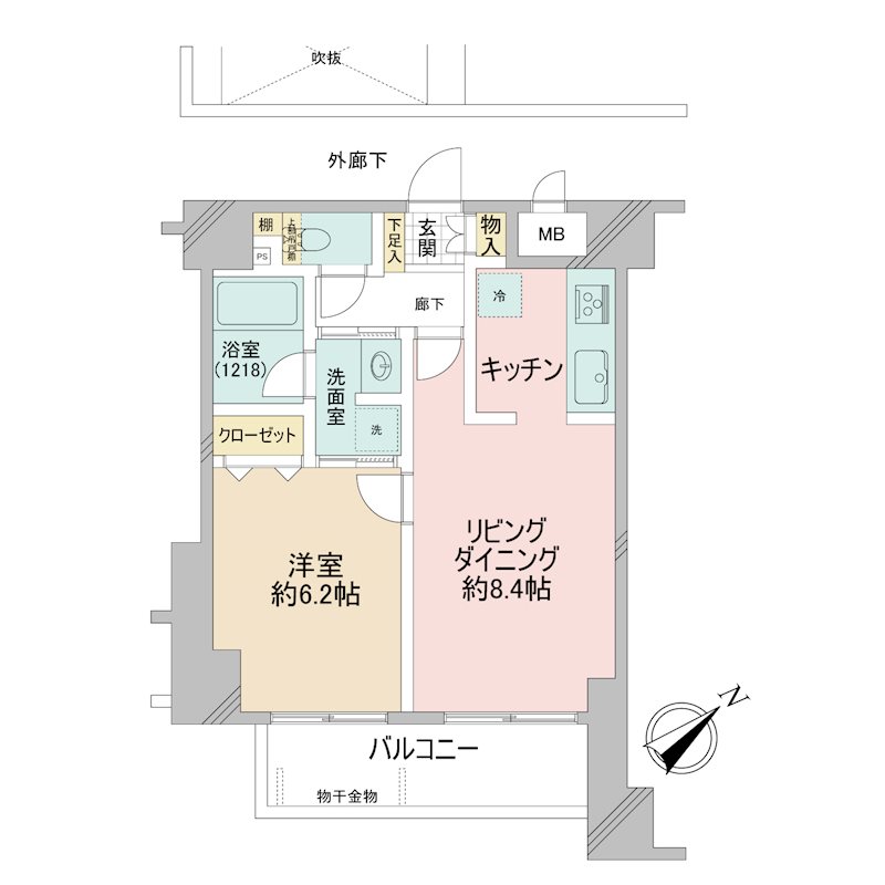 ダイアパレス代官山 1002号室 間取り