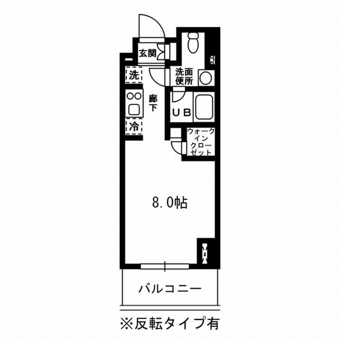 レジディア杉並方南町 0217号室 間取り