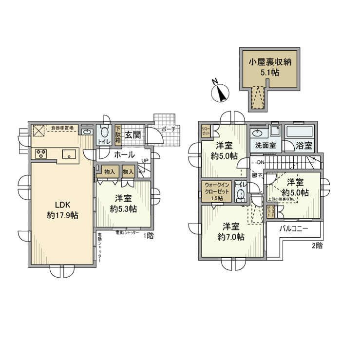 桜丘戸建 間取り