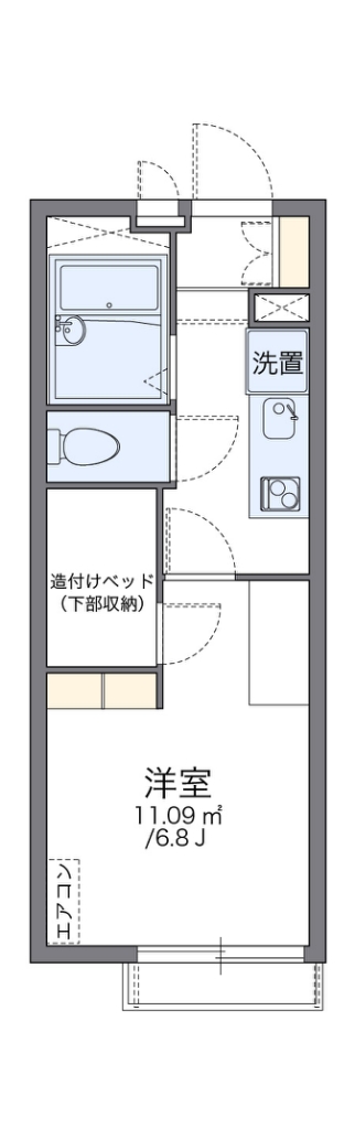 レオパレスプリマベーラ荻窪２ 間取り図