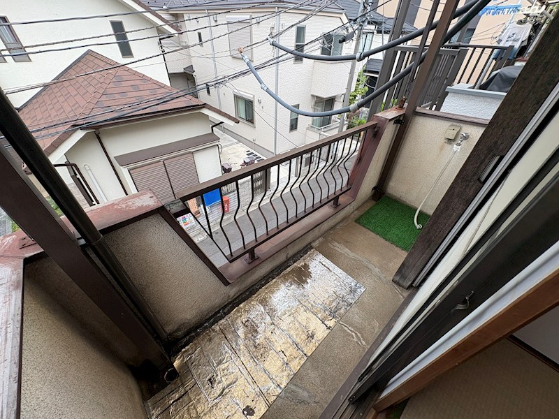 野方3丁目戸建 ベランダ
