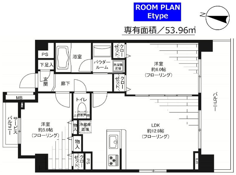 ステージファースト新宿西落合 801号室 間取り