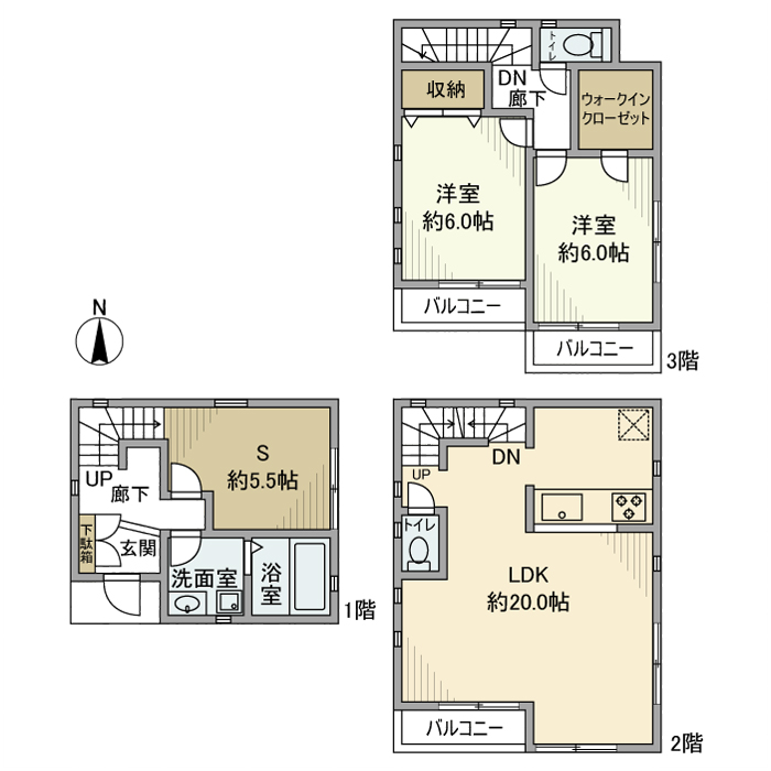 船橋戸建 間取り