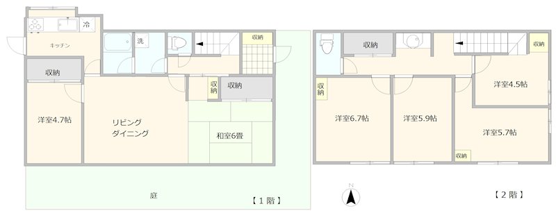 大石邸 間取り