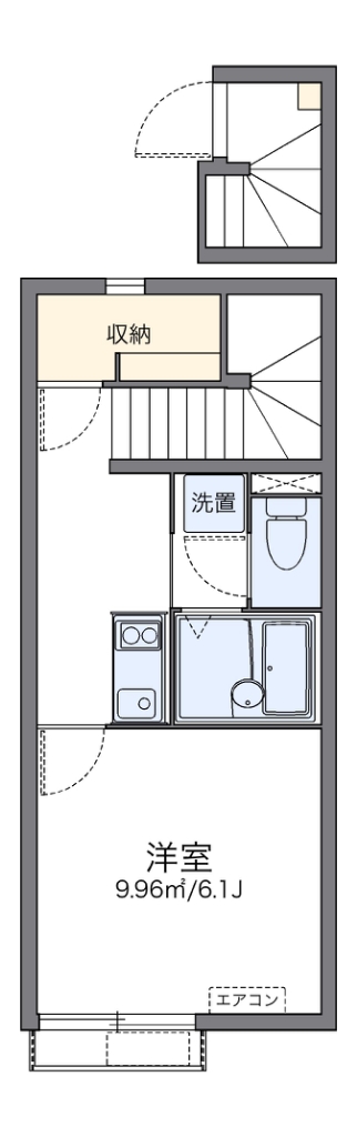 レオネクスト成城壱番館 201号室 間取り