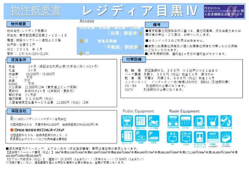 レジディア目黒Ⅳ その他12