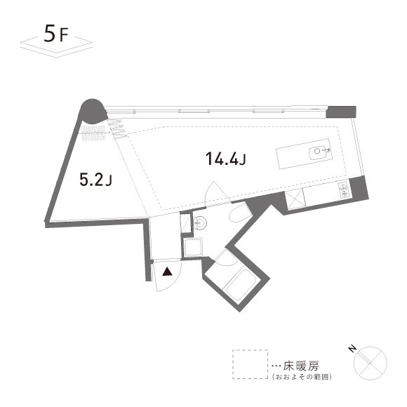 GROVE 502号室 間取り