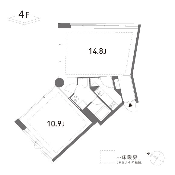 GROVE 401号室 間取り