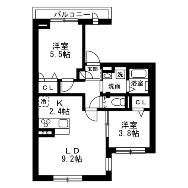 (仮)中野区東中野１丁目新築 間取り