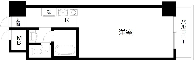 日神プラザ中目黒 504号室 間取り