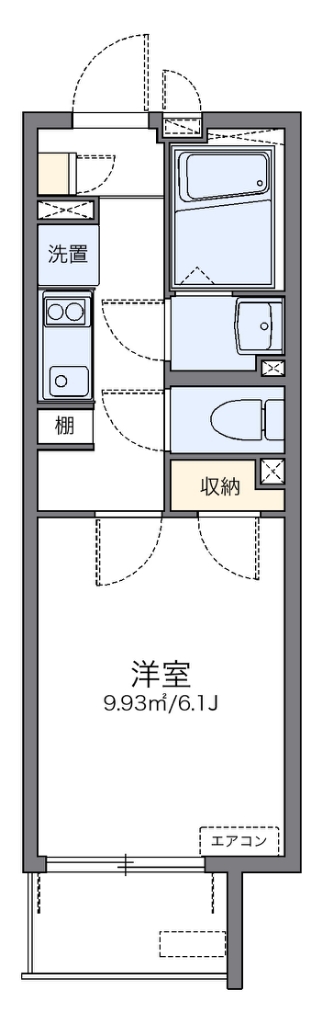 レオネクスト代官山 102号室 間取り