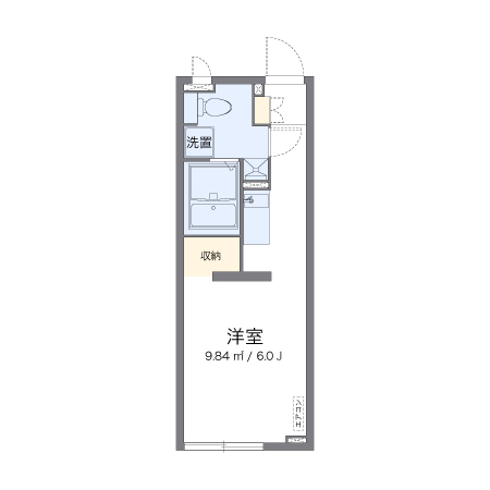 アルク西小山 202号室 間取り