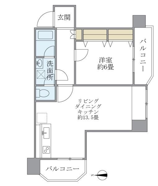 ＴＳ大森ハイム 803号室 間取り