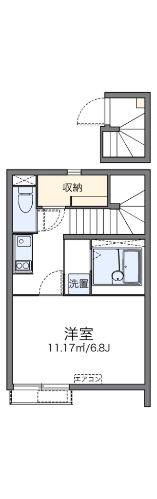 レオネクスト要町Ⅲ 201号室 間取り