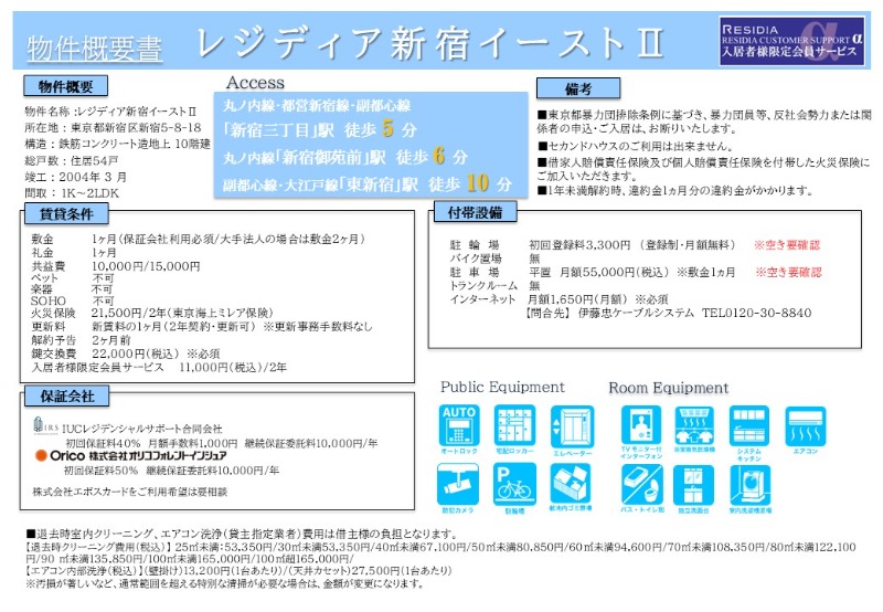 レジディア新宿イーストⅡ その他3