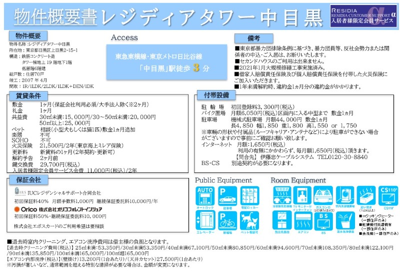 レジディアタワー中目黒 その他3