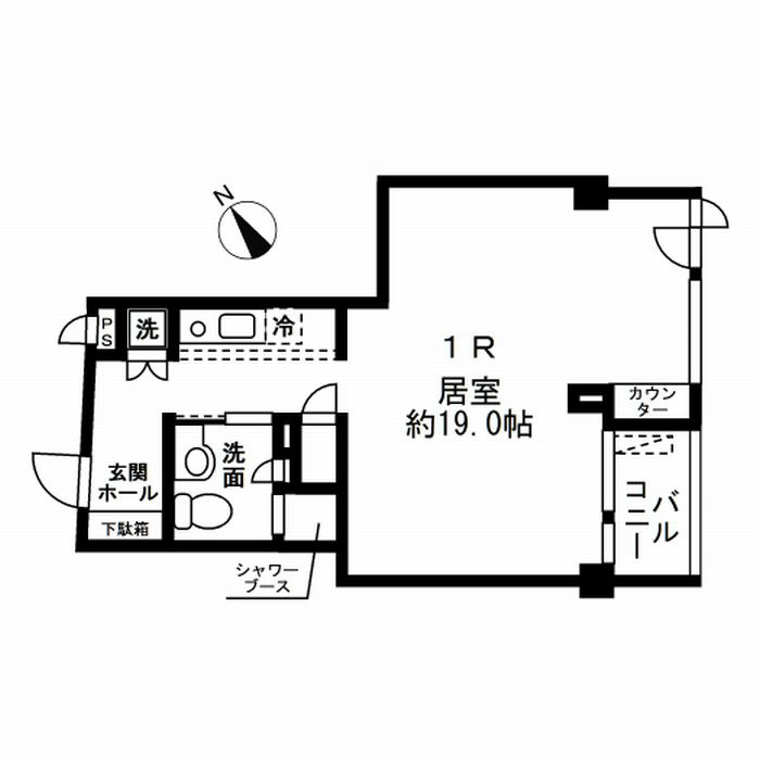 アーバンパーク代官山Ⅰ 0209号室 間取り