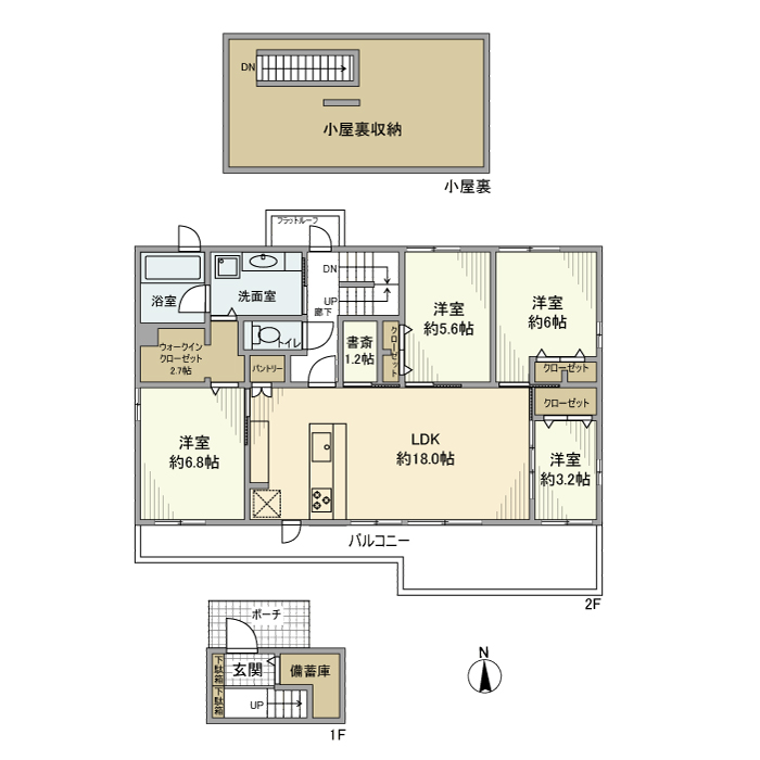 久我山戸建 間取り図