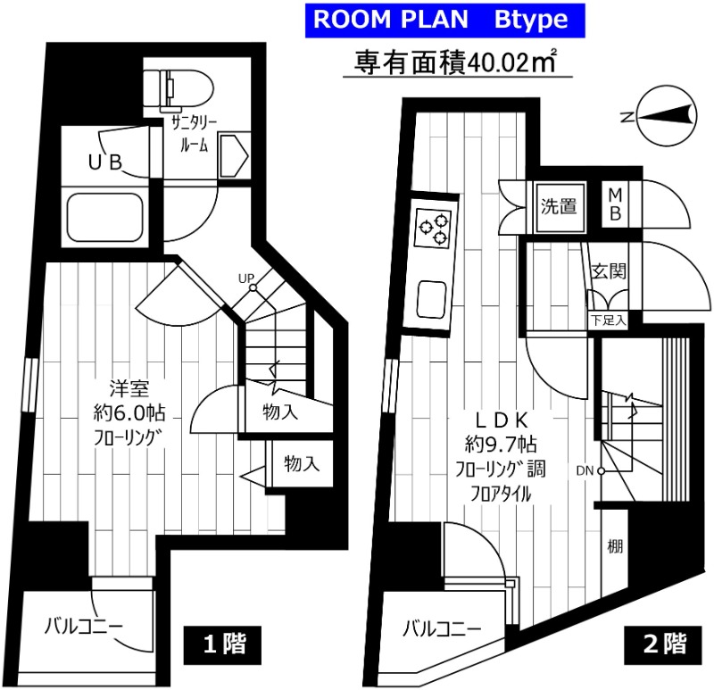 ステージファースト西新宿 203号室 間取り
