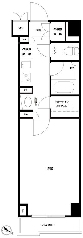 ルーブル三軒茶屋参番館 302号室 間取り