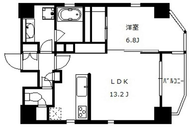ディアコート麻布 501号室 間取り
