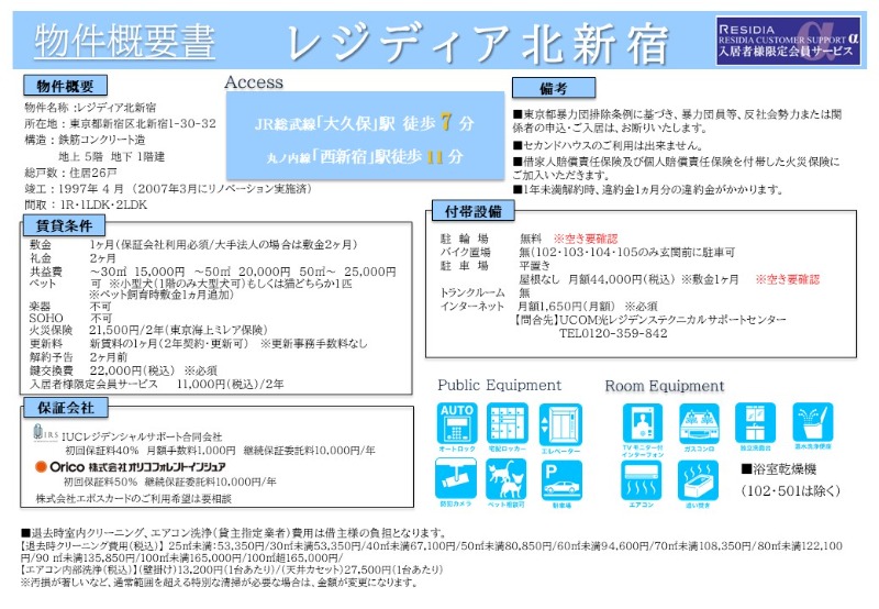 レジディア北新宿 その他11