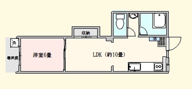 高南レジデンス 102号室 間取り
