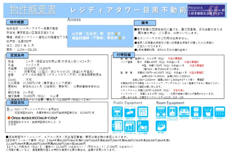 レジディアタワー目黒不動前 その他4