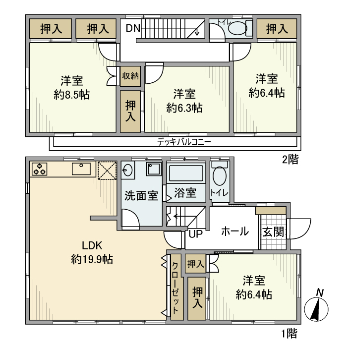 野方戸建 間取り