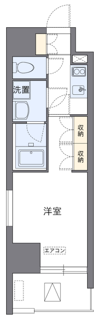 ＬＯＶＩＥ文京音羽 1001号室 間取り
