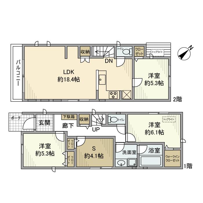 和泉戸建 間取り