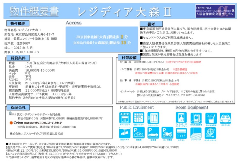 レジディア大森Ⅱ その他3