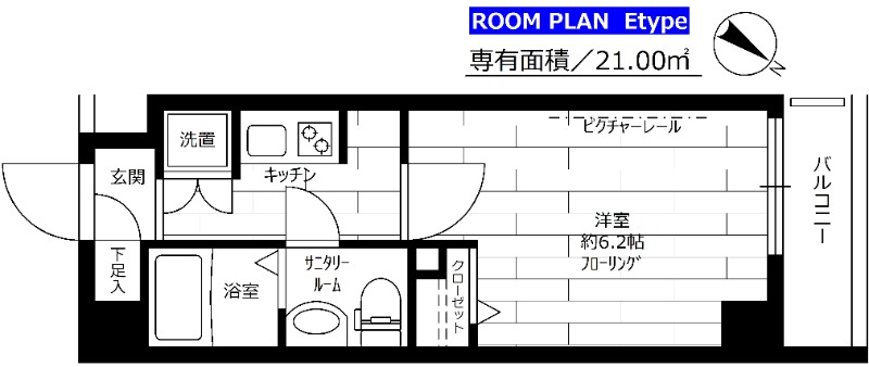 ステージファースト池袋アジールコート 402号室 間取り
