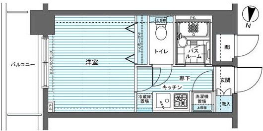 フェニックス赤坂 202号室 間取り