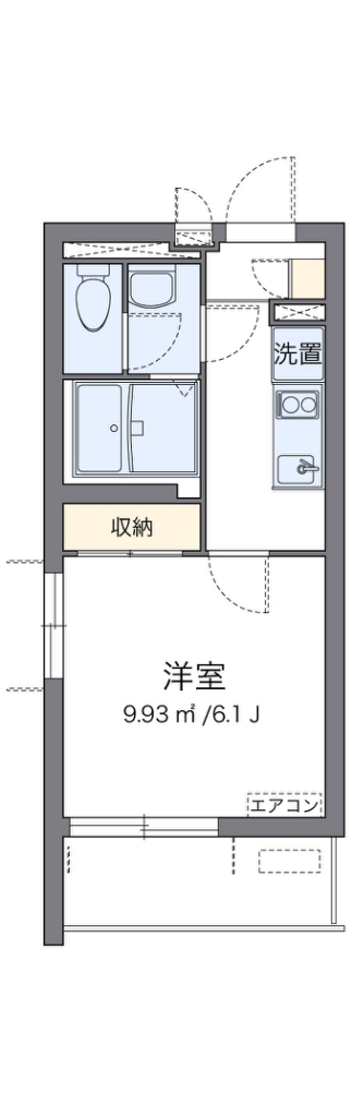 クレイノＬＡＢＯＯＮ戸越 302号室 間取り