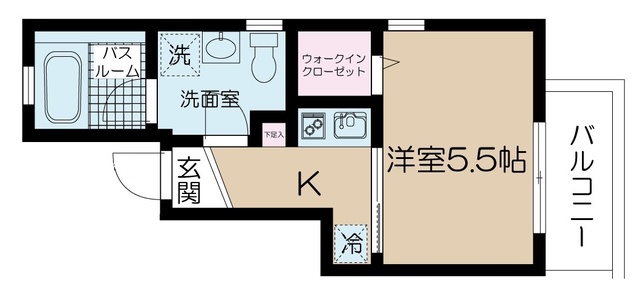 フォレストバレー豊町 302号室 間取り
