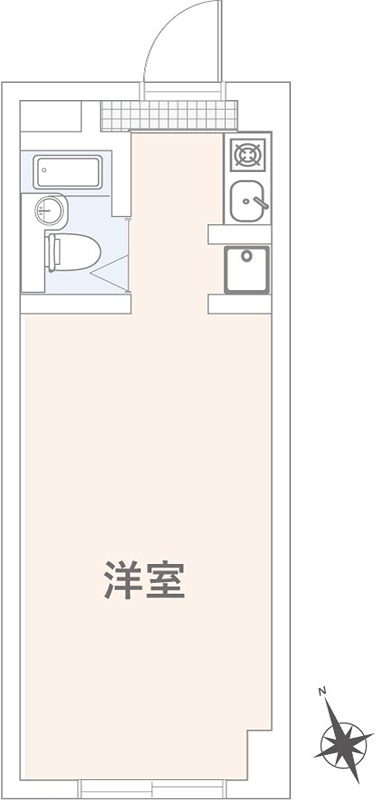 ル・ソレイユ自由が丘 104号室 間取り