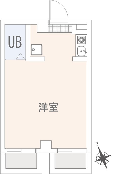 ル・ソレイユ自由が丘 404号室 間取り