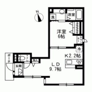 ウェリナ武蔵小山 101号室 間取り