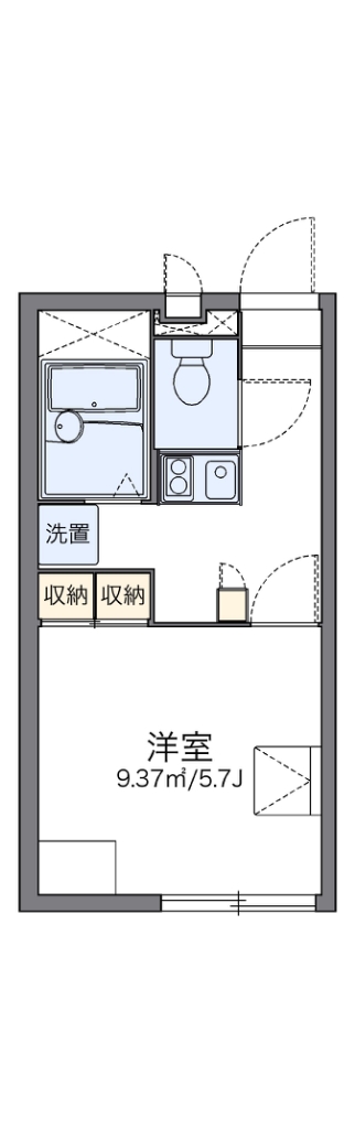レオパレスＳＯ小石川 205号室 間取り