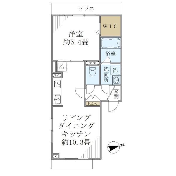 ファミーユ・リアン 101号室 間取り