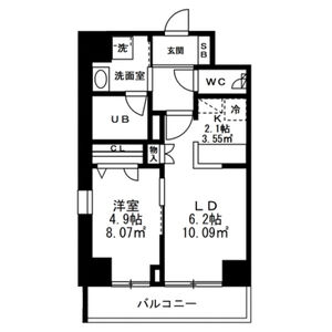 SUNRISE上池袋 902号室 間取り