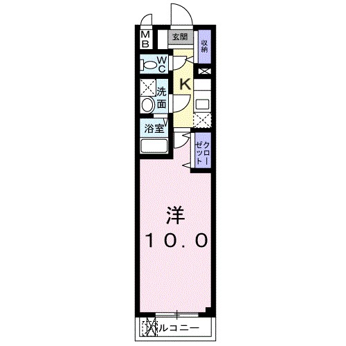 アルトプェンテ 304号室 間取り