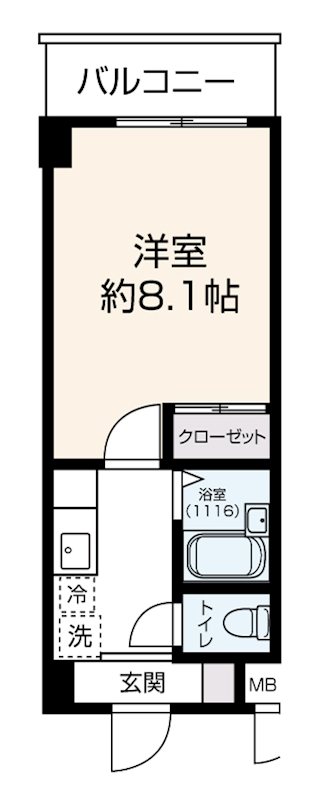高円寺スルーエ 303号室 間取り